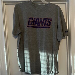 Nike Men's Gray Giants Short Sleeve Tee